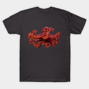 Giant Red Octopus T-Shirt